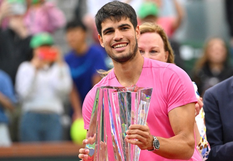 Carlos Alcaraz wins the 2023 Indian Wells Masters men's singles championship after beating Daniil Medvedev