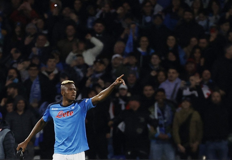 Victor Osimhen gears up ahead of Napoli's crucial Champions League match against AC Milan