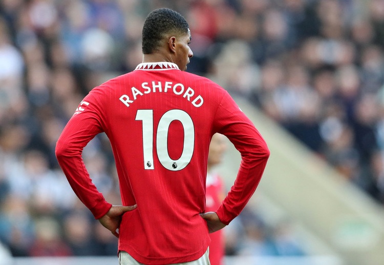 Hàng công Man Utd ở Premier League 2022/23 gần như chỉ do Rashford gồng gánh