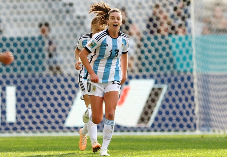 Sophia Braun will try to score goals for Argentina against Sweden in Group G in the Women's World Cup