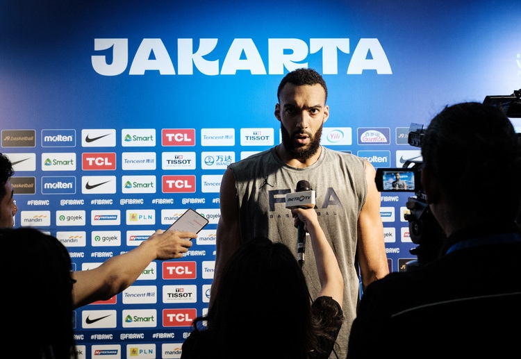 Rudy Gobert is ready to help France secure their first win in the 2023 FIBA World Cup against Canada