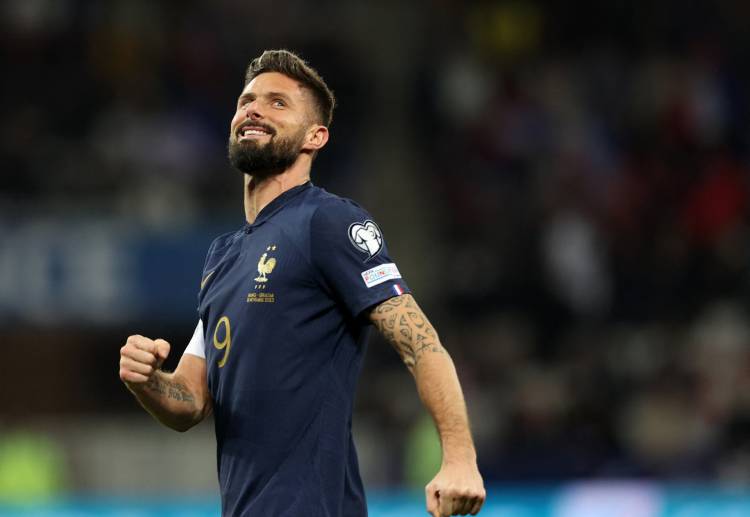 Olivier Giroud had already scored 3 goals in Euro 2024 qualifiers