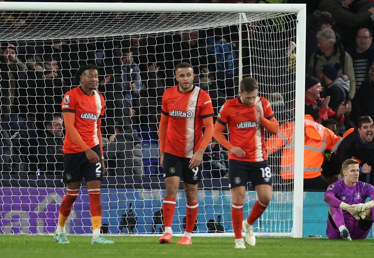 Luton Town mengumpulkan 26 poin di Premier League