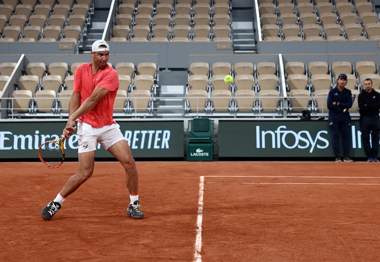 Rafael Nadal sets his sights on adding another French Open trophy to his cabinet