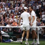 Daniil Medvedev won against Jannik Sinner 6(7)-7, 6-4, 7-6(4), 2-6, 6-3 in the quarter-finals of Wimbledon