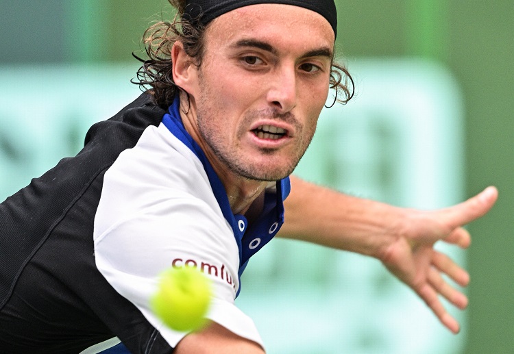 Stefanos Tsitsipas cruised past Nishikori in a dominant performance, advancing to the third round of the Shanghai Masters