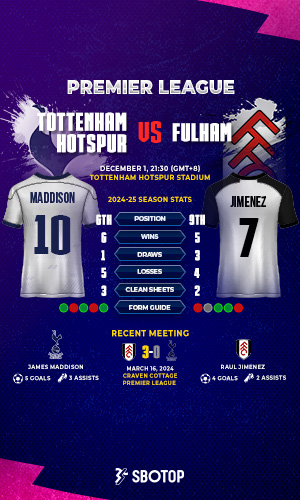 Tottenham vs Fulham – TH