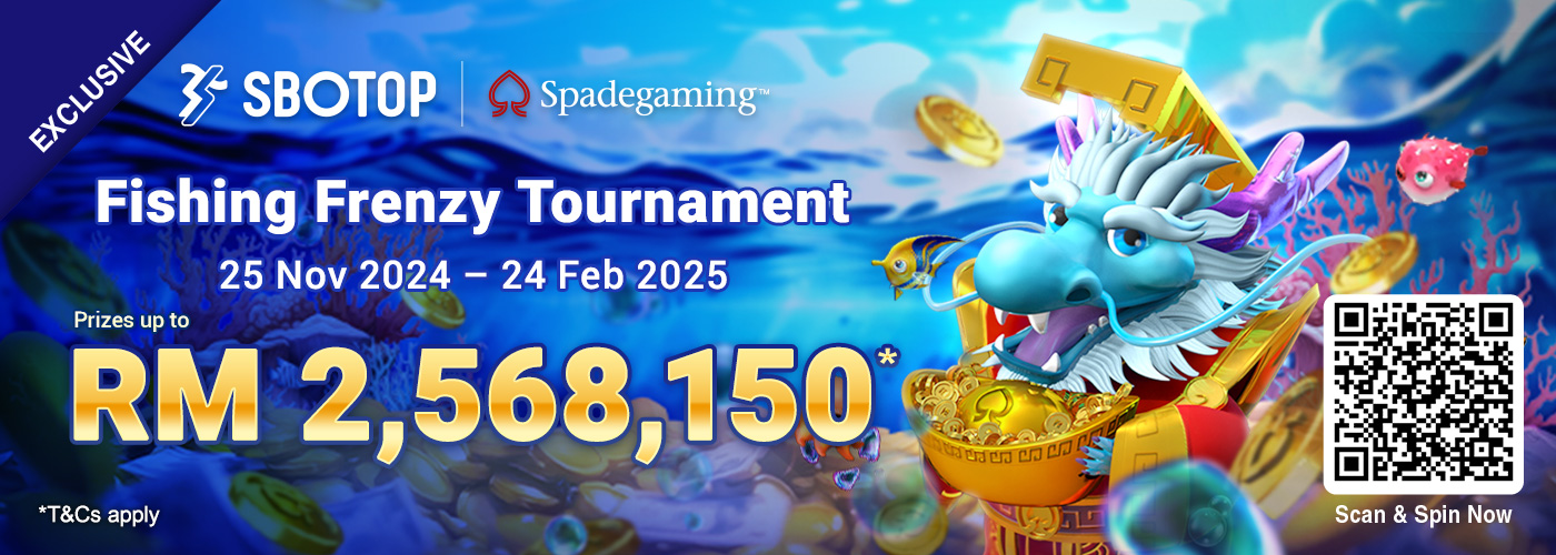 SPADEGAMING FISHING FRENZY TOURNAMENT