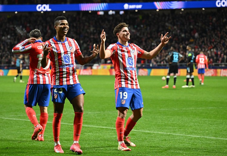 Julian Alvarez has played a vital role in Atletico Madrid's huge progress in the Champions League standings