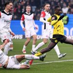 Skor akhir Bundesliga: Eintracht Frankfurt 2-0 Borussia Dortmund