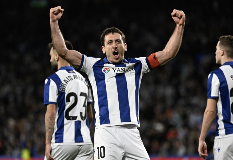 Real Sociedad xếp thứ 10 trên BXH đến trước vòng 27 La Liga 2024/25