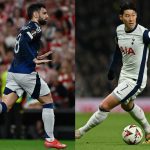 Bruno Fernandes and Son Heung-Min are now preparing as Manchester United face Tottenham Hotspur in the Europa League