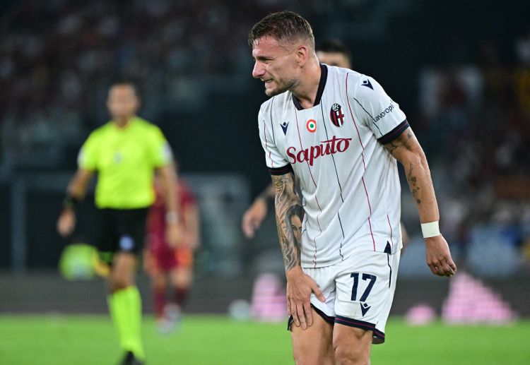 意甲联赛 因莫比莱重返意甲首场即因伤被替换下场。