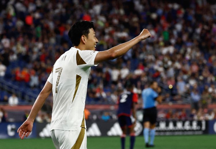 美职联 孙兴慜为洛杉矶FC攻入了加盟后的第一球，帮助球队取得领先。