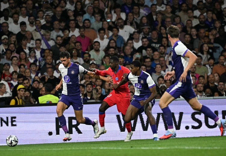 法甲联赛 登贝莱打入两球并送出一次助攻,状态火热。