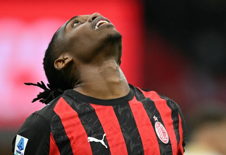 하파엘 레앙은 일요일 밤 로마와의 세리에A 경기에 결장할 수 있다는 전망에 처해 있다