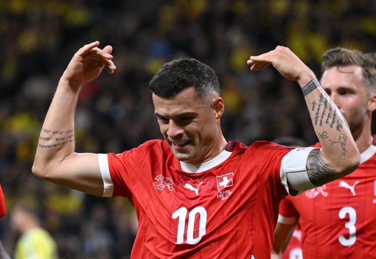 Granit Xhaka pimpin timnya di kualifikasi Piala Dunia 2026