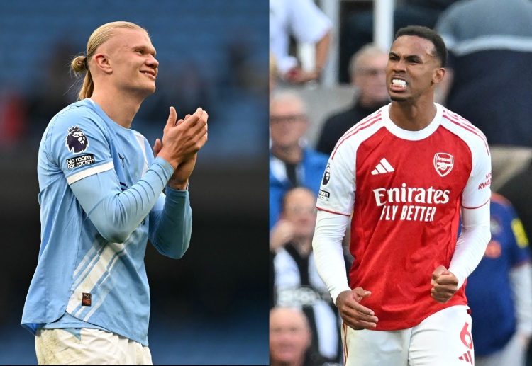 엘링 홀란과 가브리엘 마걀량이스는 이번 시즌 프리미어리그 최고의 활약을 펼친 선수들이다.