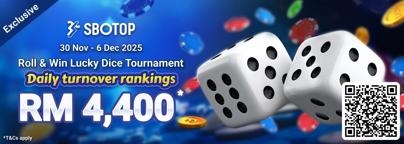 SBO Games Roll & Win Lucky Dice Tournament
