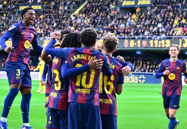 Barcelona secured a 2-0 win over Villarreal in their La Liga match