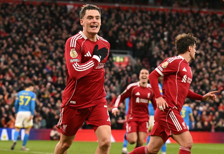 英超联赛 本场比赛，维尔茨收获加盟利物浦后的处子球