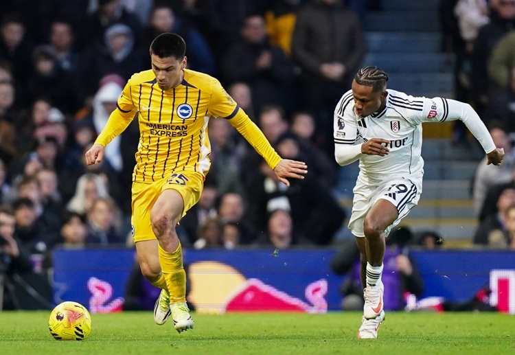 Statistik Fulham vs Brighton di pekan ke-23 Premier League