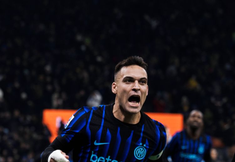 Lautaro Martinez is currently the top scorer in Serie A