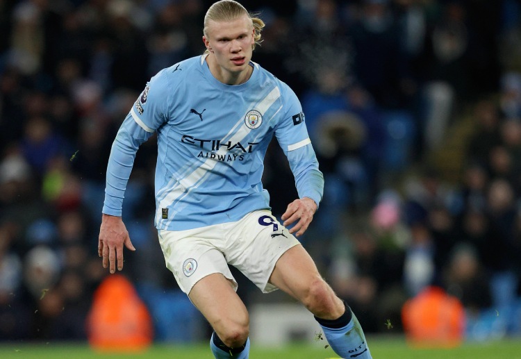 英超联赛  曼城锋线尖刀哈兰德状态火热，对利物浦防线构成巨大威胁。