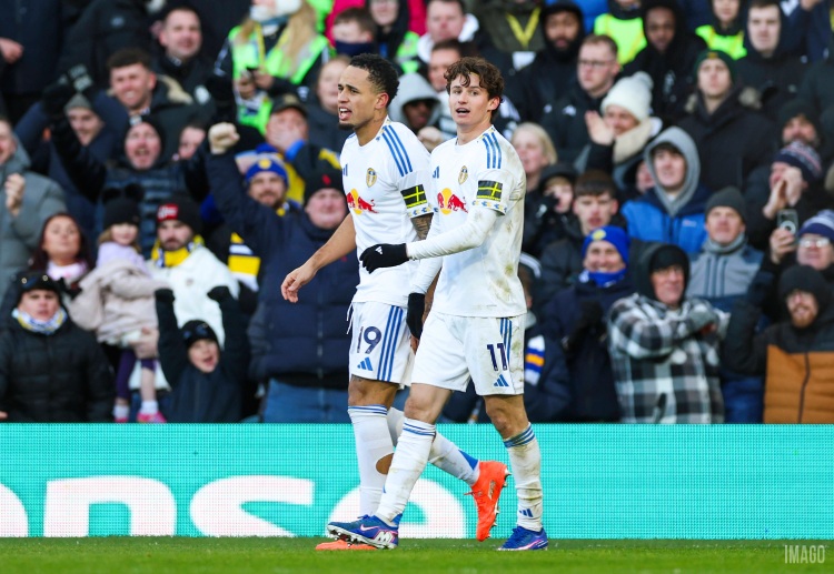 英超联赛 利兹联周中足总杯淘汰伯明翰城,全队信心高涨