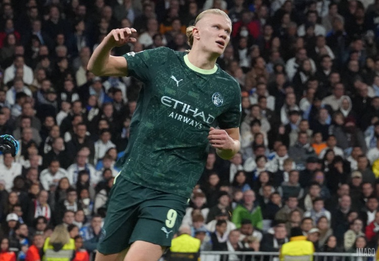 英超联赛 连续三场未能破门的哈兰德迫切需要进球，以恢复状态，为下周欧冠主场迎战皇马做好准备。