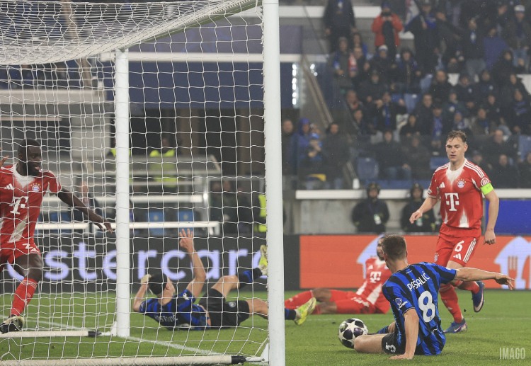 欧冠联赛  比赛伤停补时阶段，帕萨利奇为主队攻入一球。