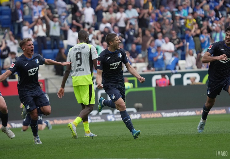 Andrej Kramaric scored twice in Hoffenheim’s 2–1 Bundesliga win over Stuttgart