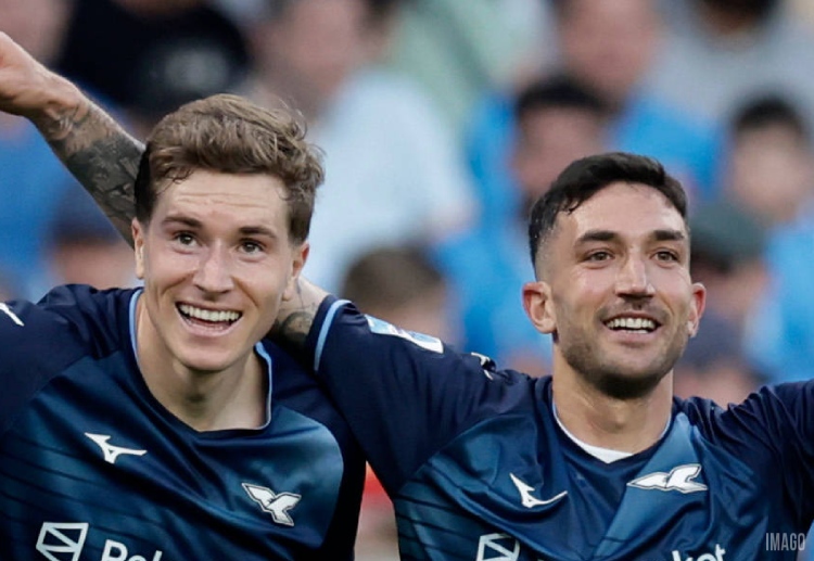 意甲联赛 巴希奇接队友助攻破门，帮助球队将优势扩大为两球