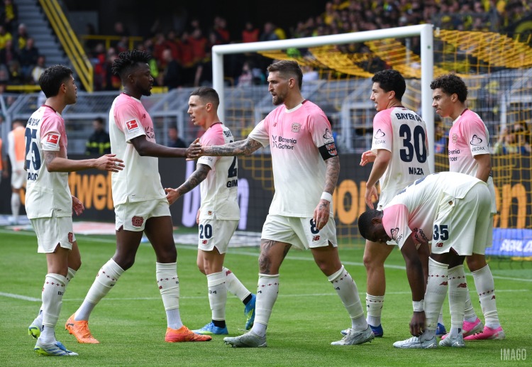 Robert Andrich’s spectacular strike lifted the 2024 Bundesliga champions back into fifth place